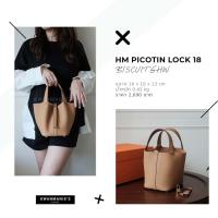 ราคา kwanmaniescloset HM Picotin Lock 18 GHW กระเป๋าถือ กระเป๋าสะพาย กระเป๋าแฟชั่นผู้หญิง (19575148603)