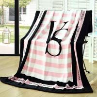 ราคา ผ้าห่ม VICTORIAS SECRET กระเป๋า bag ผ้าห่มนาโน เนื้อผ้านุ่ม BLANKET BEDDING ขนาด 130x155 ซม (21019253176)