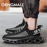 ราคา ORNGMALL รองเท้าสำหรับผู้ชายสบายๆจ๊อกกิ้งกีฬารองเท้าผ้าใบผู้ชายลื่นรองเท้าคู่ทั้งหมดดาวรองเท้าสีขาวรองเท้าวิ่งแฟชั่นเกาหลีบินถักบนข้าวโพดคั่วรองเท้าขนาดบวก39 47 (15446729571)