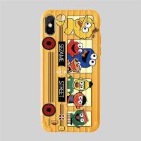 ราคา Case For iPhone 6 6s 7 8 Plus 6plus 7plus XR X XS XSmax Cute Cartoon School Bus Sesame Street Luggage Box Style Cover Casing (14013683379)