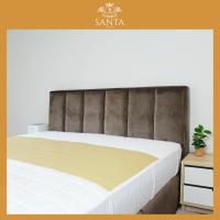 ราคา SANTA ผ้ารองกันเปื้อน ที่นอน กันน้ำ 100 Premium waterproof supersoft mattress protector 3 5 5 6 ฟุต (6525814322)