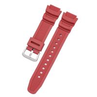 ราคา สายนาฬิกายางนิ่มกันน้ำได้สำหรับผู้ชายสายข้อมือสำหรับเปลี่ยนนาฬิกาใช้ได้กับ Casio AE 1000W AQ S810W SGW 300H W S200H (16943000533)