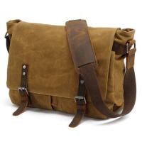 ราคา COD แฟชั่นวินเทจหนังแท้แว็กซ์ผ้าใบสลิงกระเป๋าสำหรับผู้ชายกระเป๋าสะพายชายของ Messenger กระเป๋ากระเป๋าเด็ก C Rossbody กระเป๋าสันทนาการสบายๆกระเป๋าถือกันน้ำ M400 (16538345283)