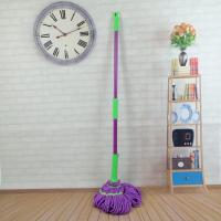 ราคา Gion ไม้ถูพื้น ผ้าสีม่วง ไม้ม็อบถูพื้นบิดง่าย แห้งไว ไม่เปียกมือ ตัวล็อคแน่นหนา (17528558901)