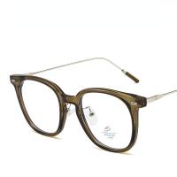 ราคา GENTLE MOSCOT สไตล์เกาหลีป้องกันรังสีแว่นตาแฟชั่น TR90แว่นตาเปลี่ยนเลนส์สำหรับผู้หญิง ผู้ชาย (18255165763)