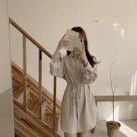 ราคา พร้อมส่ง Minimal dress ชุดเดรสสั้น เดรสแขนยาว และกั๊กไหมพรม ขายแยกชิ้น (18294184496)