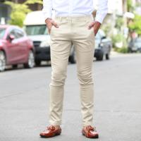 ราคา กางเกงขายาวสแลค ทรงเข้ารูป Skinny Slacks by TOMMY BROWN (9706789555)