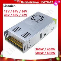 ราคา 12V 24V 36V 48V 60V 72V 360W 400W 500W 600W การสลับแหล่งจ่ายไฟหม้อแปลงกระแสไฟฟ้า DC SMPS สำหรับแถบไฟ LED Light กล้องวงจรปิดมอเตอร์ (21170154206)