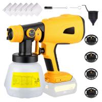 ราคา อะไหล่เครื่องพ่นสีไร้สายสำหรับ DEWALT แบตเตอรี่สูงสุด20V ของ RYOBI เครื่องพ่นสีไฟฟ้ามือถือพร้อมที่ใส่ของ1000สำหรับภายในและภายนอกในบ้าน เฟอร์นิเจอร์ ตู้ ผนัง รั้ว เพดาน ไม่รวมแบตเตอรี่ (20801320029)