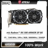 ราคา มือสอง Mis Radeon การ์ดกราฟิก RX 580 ARMOR SP 8G (20575997586)