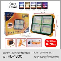 ราคา สปอร์ตไลท์ไฟโซล่าเซลล์ โซล่าเซลล์ ไฟสปอร์ตไลท์ Solar Light 1500W 1800W ปรับไฟได้4สี ไฟสนาม ไฟทางเดิน ไฟติดผนัง ไฟพลังงานแสงอาทิตย์ รุ่น HL 1500 HL 1800 (20109591342)