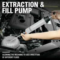 ราคา Car Oil Fluid Extractor Siphon Pump Brake Fluid Syringe Pump Auto Manual Suction Vacuum Fuel Hand Pump 500Ml (18618615682)