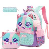 ราคา กระเป๋าเป้สะพายหลังสำหรับเด็กลายยูนิคอร์นสำหรับเด็กนักเรียนประถมกระเป๋าใส่หนังสือสีชมพูน่ารักสำหรับเด็กผู้หญิง (21170900675)