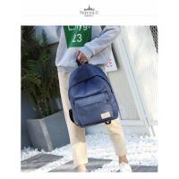 ราคา ฟรี ส่งKerry สินค้ามาใหม่ กระเป๋าเป้แฟชั่น สะพายหลัง กระเป๋าเป้เดินทาง กระเป๋าใส่โน๊ตบุ้ค สีน้ำเงิน Blue (167842527)