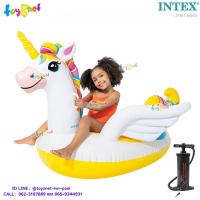 ราคา Intex แพยาง เป่าลม ยูนิคอร์นน้อย 1 40x1 98x1 02 ม รุ่น 57561 ที่สูบลมดับเบิ้ลควิ๊ก ทรี เอส (16274997204)