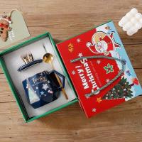 ราคา แก้วกาแฟมีฝาปิด แก้วคริสต์มาส แก้วเซรามิค พร้อมชุดกล่องของขวัญ ของขวัญปีใหม่ ของขวัญคริสต์มาส สินค้ารับประกัน หากมีการชำรุดเสียหาย (21061203968)