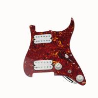 ราคา WK 3 Layer White Prewired Pickguard Alnico HH Humbuckers Pickups Guitar Guitar Parts for St Guitars (16748063402)