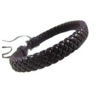 ราคา ILOVEDIY เชือกกำไลข้อมือหนังยูนิเซ็กส์แร็ปสีดำเชือกปรับระดับได้ (15265855666)