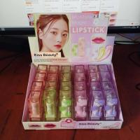 ราคา KISS BEAUTY NO 36029 03 MOISTURE MAGIC LIPSTICK 24packs in a box (20807416825)