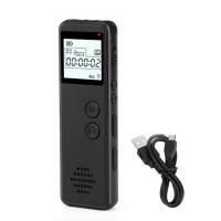 ราคา NEWMANA ไมโครโฟนเครื่องบันทึกเสียง1ชุดลดเสียงรบกวนอัตโนมัติบันทึกความจำ16GB รูปแบบ MP3เครื่องอัดเสียงดิจิตอลเครื่องบันทึกเสียงอุปกรณ์บันทึกเสียงเครื่องอัดเสียงดิจิตอลเครื่องบันทึกเสียง (19976723517)