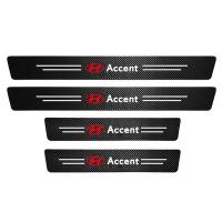 ราคา GTIOATO สำหรับ Hyundai Accent 4 ชิ้น กันรอยประตูรถยนต์ คาร์บอนไฟเบอร์ สติ๊กเกอร์กันรอย แผ่นกันรอยประตูรถยน สติกเกอร์ติดรถ ติดขอบประตู ฟิล์มกันรอยรถยนต์ สติ๊กเกอร์ติดรถ สติ๊กเกอร์รถยนต์ ของแต่งรถยนต์ (