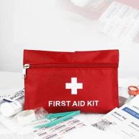 ราคา HomeTH Shop กระเป๋าพยาบาล พร้อมอุปกรณ์ ชุดปฐมพยาบาลเบื้องต้น ชุดทำแผลพกพา กระเป๋าฉุกเฉินแบบซิป (19460492005)
