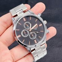 ราคา นาฬิกา BOSCK นาฬิกาผู้ชาย นาฬิกาข้อมือ ผู้ชาย นาฬิกาทางการ สายนาฬิกา สแตนเลส หน้าปัด 43 มม (20853870355)