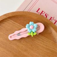 ราคา Pink Peach Blossom Hairpin Fashion Headdress Bangs Side Clip MIMOON (20770916996)