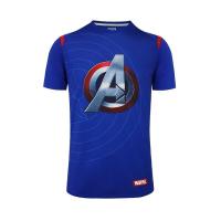 ราคา s 5xl ผ้าฝ้าย 100 FBT x MARVEL เสื้อคอกลม CAPN AMERICA เสื้อฟุตบอล เสื้อกีฬาD2T103 (20491930651)