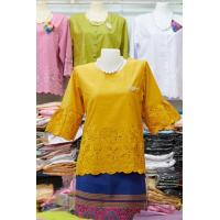 ราคา ร้านแชมป์อุดร เสื้อเชิ้ตหญิง เสื้อลูกไม้ เสื้อผ้าสาวอวบ มีมากกว่า 10 สี 38404144464850 ชุดไปวัด เสื้อคนอ้วนผญ ชุดผ้าไทยหญิง (17802900246)