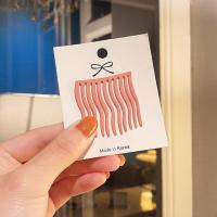 ราคา La jadore รุ่นใหม่ หวีสับ หวีสับผมเกาหลี หวีเสียบ หวีสับสำหรับติดผม สีพาสเทล สวยๆ Hair crown fixed hair simple bobby pin beautifully inserted comb (13920031528)