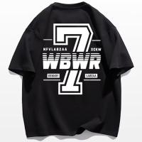 ราคา FARUILINE STORE เสื้อยืด oversize สไตล์เกาหลี สไตล์ INS อินเทรนด์ พิมพ์จดหมาย ฮิปฮอป ลำลอง (20032799582)