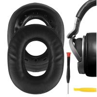 ราคา Geekria Protein Leather Replacement Ear Pads for Sony MDR HW700 MDR HW700DS Wireless Headphones Replacement Ear Cushion Ear Cups Black (19768342393)
