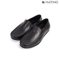 ราคา MATINO SHOES รองเท้าชายหนังแท้ รุ่น MC S 3016 BLACK BROWN (19874092218)