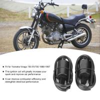 ราคา 2 ชิ้นจุดระเบิดสั้นอีกต่อไปขดลวดเหมาะสำหรับ Yamaha Virago 750 XV750 1988 1997 (20970022346)