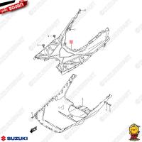 ราคา ที่เหยียบเท้า FOOTBOARD LEG SHIELD แท้ Suzuki Nex 110 Crossover (20813047164)