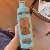ราคา กระบอกน้ำพลาสติก กระบอกน้ำมินิมอล 700ml พลาสติก Food Grade ขวดน้ำ My bottle กระบอกน้ำ กระบอกน้ำพกพา กระบอกใส่น้ำ ขวดน้ำ (15251212179)