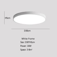 ราคา โคมไฟติดเพดาน Led กลม OSABO สำหรับโคมไฟห้องนอนไฟห้อง Led บางพิเศษโคมไฟไฟติดเพดานสำหรับห้องนั่งเล่นห้องครัว (20647832260)