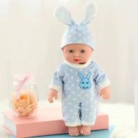 ราคา ตุ๊กตาทารกเทียมสามารถเปลื้องผ้าและอาบน้ําได้ ตุ๊กตาเด็กดูดนม นอนหลับตา ตุ๊กตามีเสียง นุ่ม มาก ๆ น่ารักดี ข้อต่อสามารถหมุนได ราคาถูก (20138816434)
