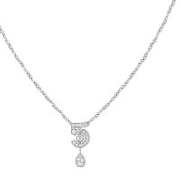 ราคา ต่างหูน้ำหอมNo 5สไตล์เดียวกันของChanelต่างหูเพชรเต็มหยดน้ำเรียบง่ายหรูหรา (20629191790)