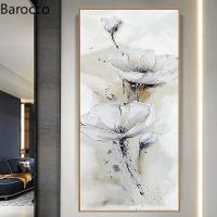 ราคา ภาพวาดภาพสีน้ำมันด้วยมือดอกบัวหลากสีภาพวาดผ้าใบศิลปะติดผนังภาพวาดน้ำมันรูปดอกไม้ตกแต่งผนังงานศิลปะสำหรับบ้าน (20319643975)