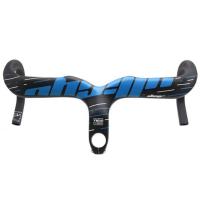 ราคา ULLICYC Road Bike Handlebar Carbon Road 3K Handlebar Bike Integrated 42X10CM Blue (20192035432)