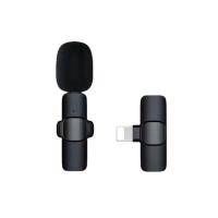 ราคา Wireless Microphone ไมโครโฟนไร้สายแบบพกพาสําหรับ iPhone Type C ไมค์ไร้สายหนีบเสื้อ ไมค์หนีบปกเสื้อ ไมค์ไลฟ์สด สัมภาษณ์ บันทึกเสียง (19476122435)
