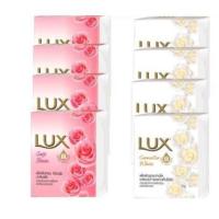 ราคา ลักส์ สบู่ก้อน ขนาด 55กรัมต่อก้อน แพ็คละ4ก้อน Lux 55g each 4each pack (19885522253)