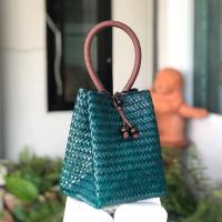 ราคา กระแสตอนนี้ กระเป๋าสานกระจูด น่ารักๆ ทรงซาลาเปาใบเล็กสีธรรมชาติ สวยงาม มีให้เลือก 2ขนาด (9283325441)