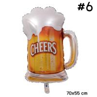 ราคา ลูกโป่ง ขวดเหล้า แก้วไวน์ แก้วเบียร์ 100x50 cm ส่งจากไทย (1662994453)