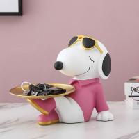ราคา ของตกแต่งบ้าน สนูปี้ Snoopy ถาดเก็บของ รูปปั้นเรซินน่ารัก สำหรับตกแต่งบ้านและของขวัญ ของขวัญปีใหม่ ของขวัญขึ้นบ้านใหม่ (21263811926)