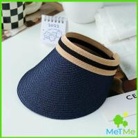 ราคา METME หมวก สานครึ่งหัว หมวกสานกันแดด สไตล์เกาหลี Sun hat (19337176245)