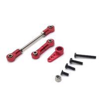 ราคา THLCG7 Metal Servo Arm Rod Steering Link Rod for Wltoys K969 K979 K989 284131 MINI Q MINI Z MINI D 1 28 RC Car Upgrade Parts (18335105966)