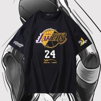 ราคา T shirt เสื้อยืด พิมพ์ลายกราฟฟิคบาสเก็ตบอล Nba Kobe Bryant Lakers 24 สําหรับผู้ชาย (20603813849)